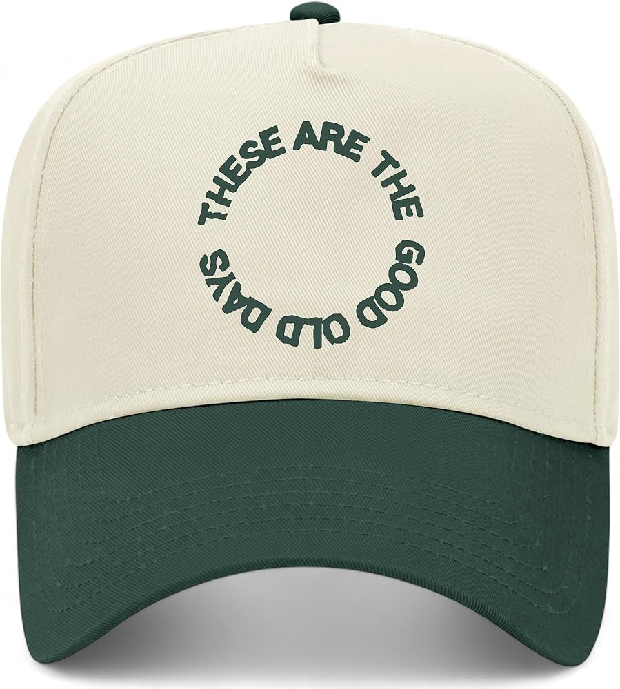 These are The Good Old Days Vintage Trucker Hat | Trendy Summer Cowgirl Graphic Cute | Premium Ba... | Amazon (US)