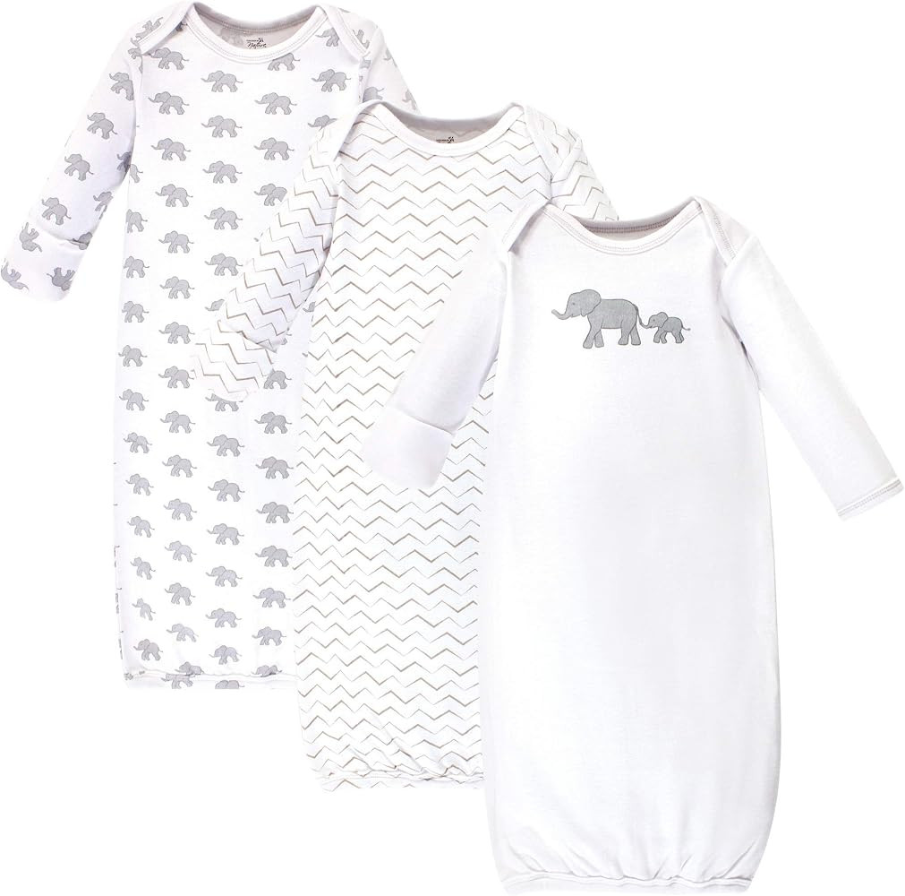 Touched by Nature Unisex Baby Organic Cotton Gowns | Amazon (US)