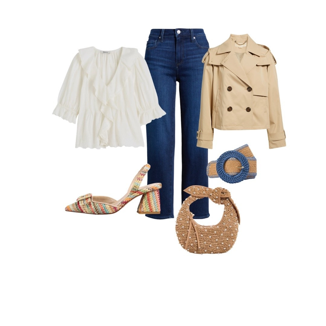 The Paige Mason Ankle Jean is a dark wash jean that is a mid rise and  ankle length. We are styling it here with a blouse we really like from Madewell and this great shoe from Pelle Moda that will look great with your jeans!!

#LTKWorkwear #LTKOver40 #LTKSeasonal