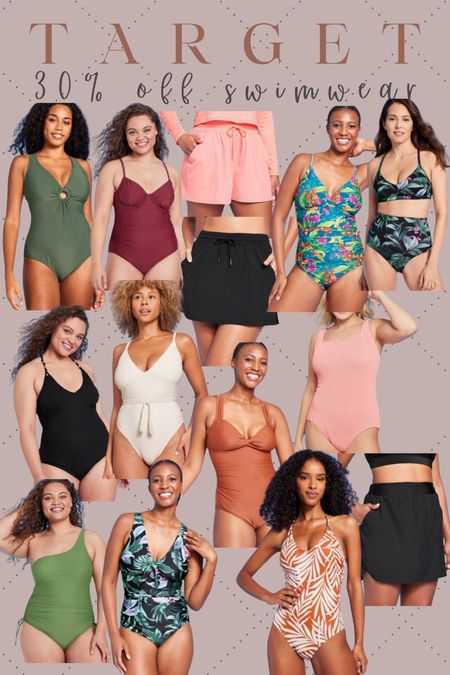 It’s 30% off swimwear at Target!  In the past, size XL tends to fit me best!

#LTKsalealert #LTKswim #LTKmidsize