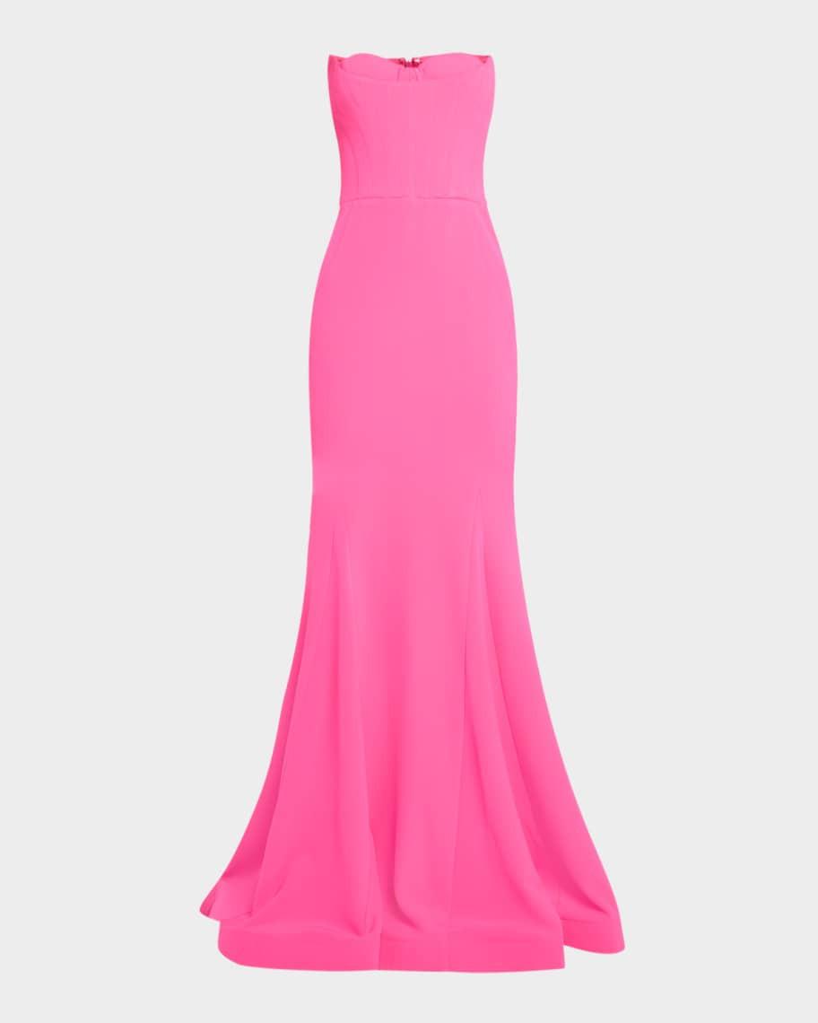 Jovani Strapless Sweetheart Mermaid Gown | Neiman Marcus