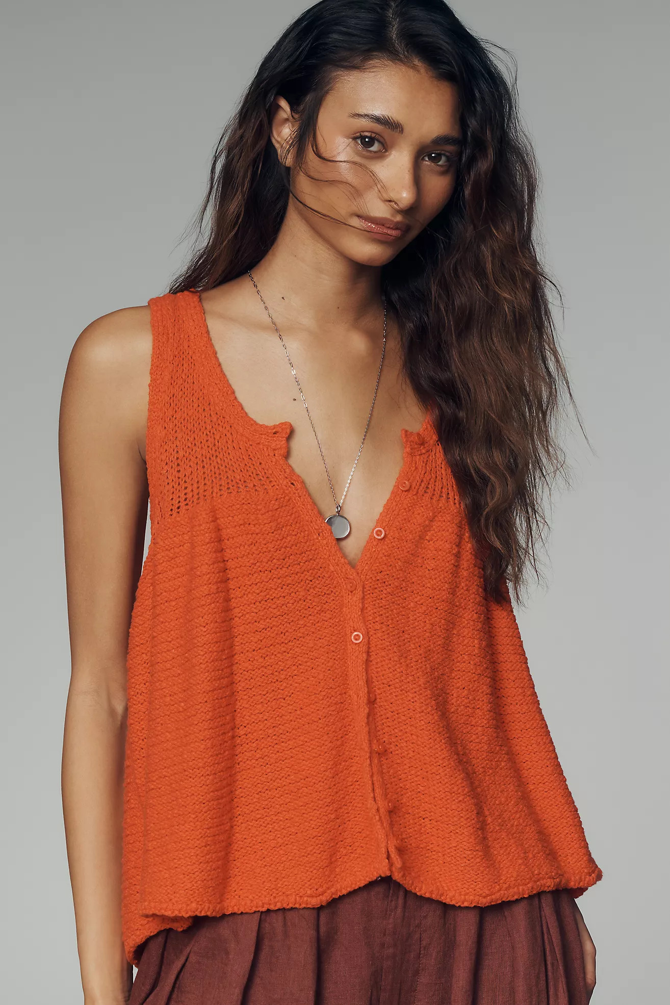 Pilcro Scoop-Neck Tank Top | Anthropologie (US)