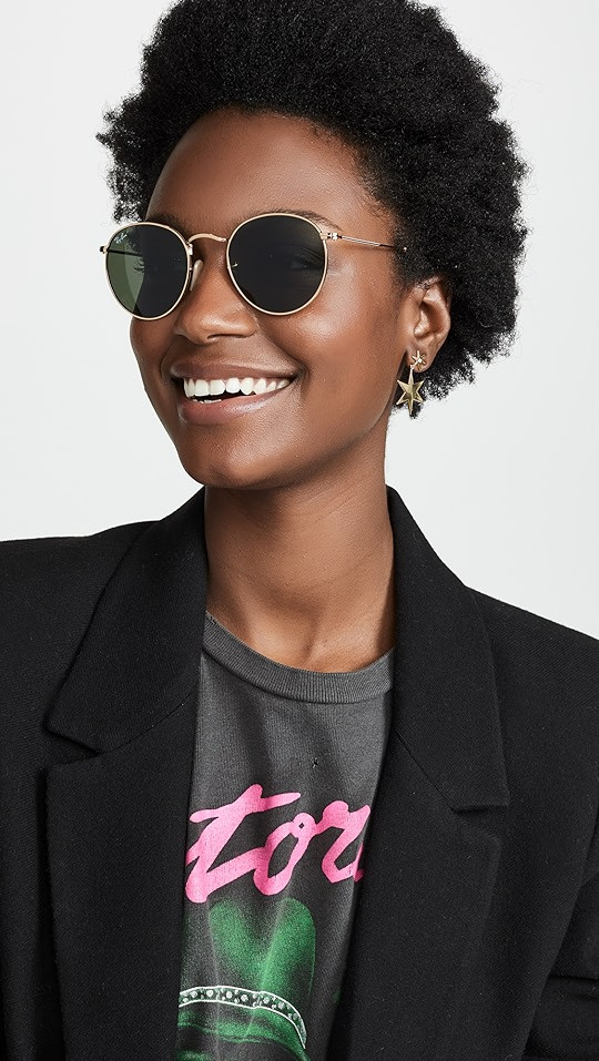 RB3447 Phantos Round Sunglasses | Shopbop