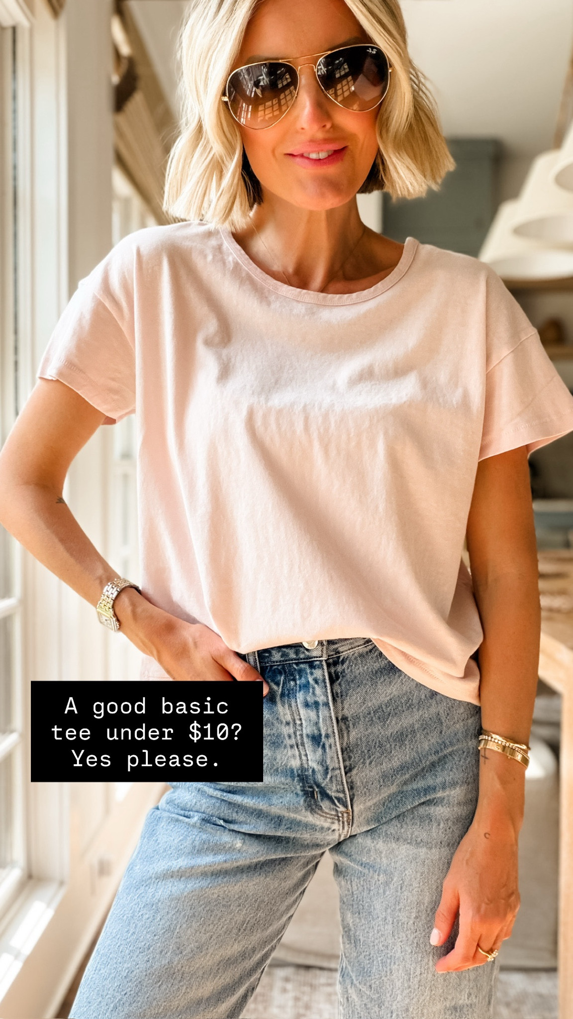 This pink t-shirt is on sale for under $10! 🙌🏼 I also have it in the grey! Such a good classic tee to have for the summer! Wearing a S!

Loverly Grey, Target, classic tee, Memorial Day sale, summer staples, summer basics 

#LTKSeasonal #LTKSaleAlert