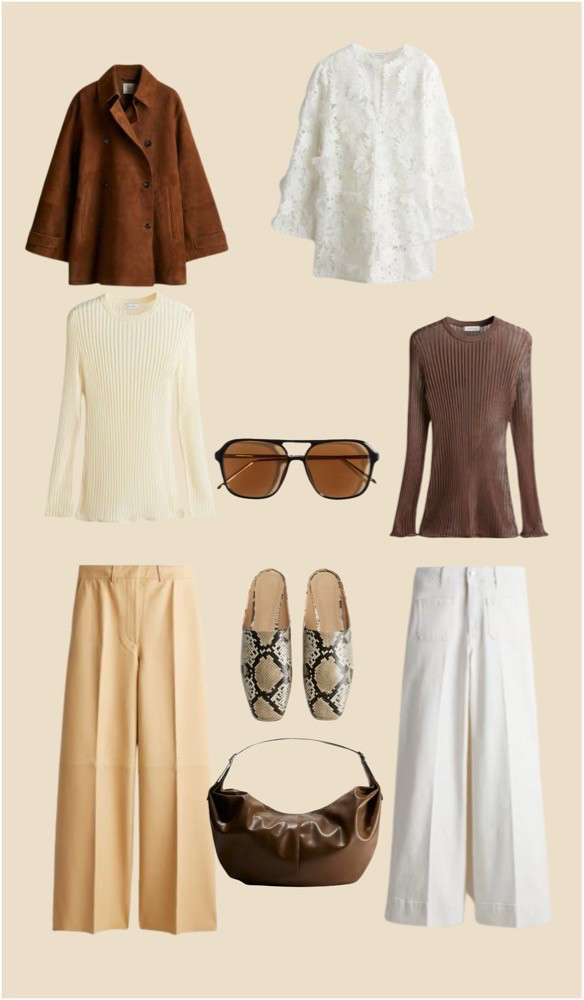 New collection form H&M 
Love the colour combo 🤎🧈