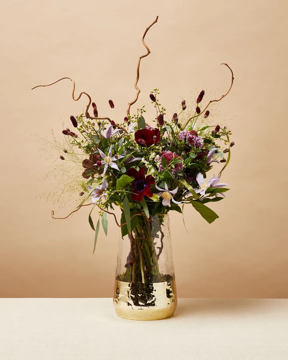 Oro Gold Glass Vase | Oliver Bonas | Oliver Bonas (Global)