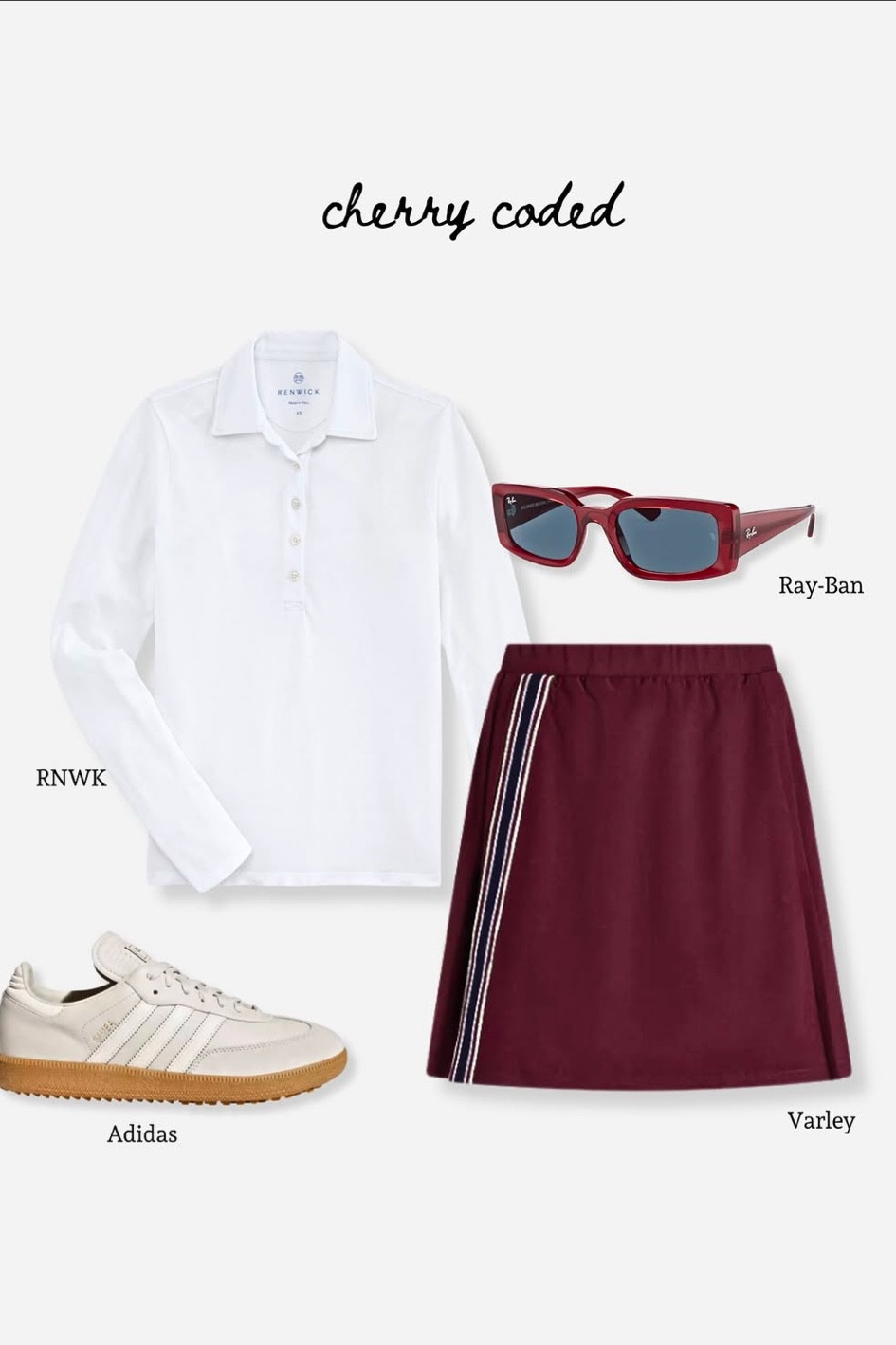 cherry coded trend golf outfit 

#LTKActive #LTKStyleTip