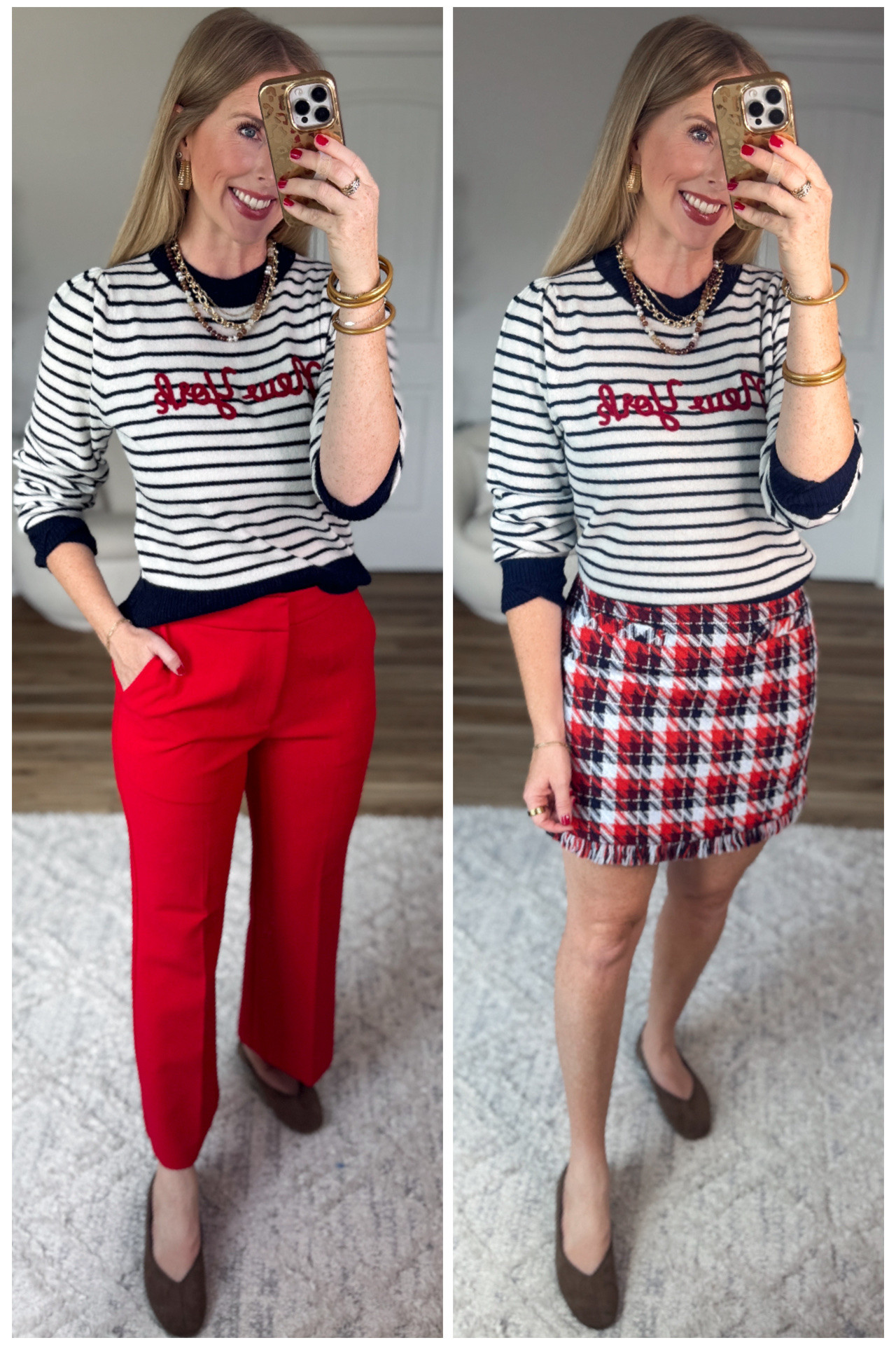 2 ways to wear this 100% cashmere sweater from Walmart!

#LTKootd