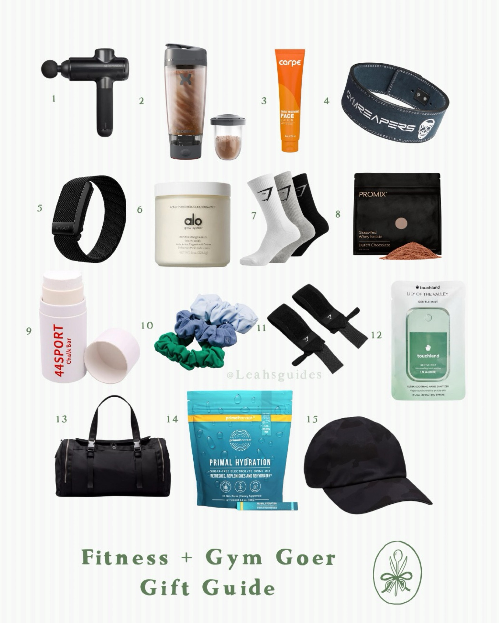 Gifts for the gym goer / fitness fanatic 

#LTKMens #LTKGiftGuide