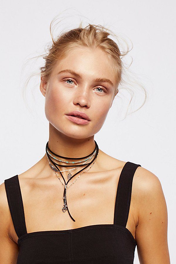 Jayden Charm Mix Leather Bolo by Free People | Free People