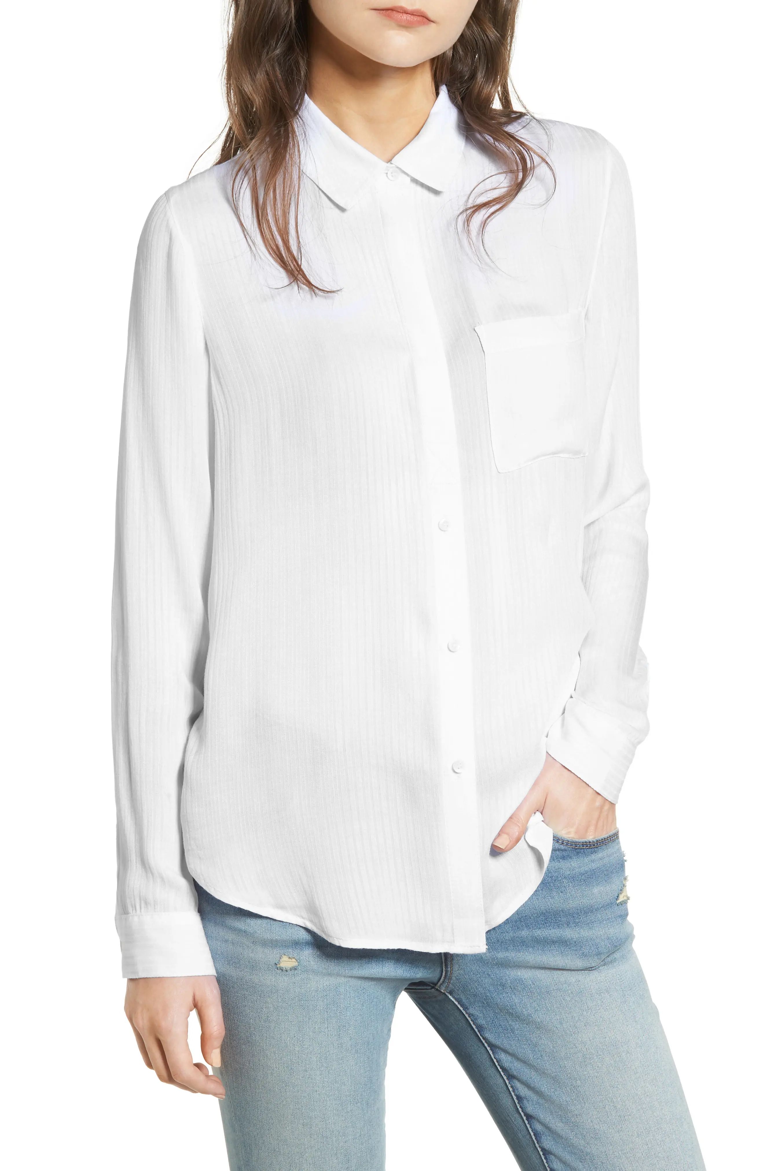 Treasure & Bond Dobby Classic Shirt | Nordstrom