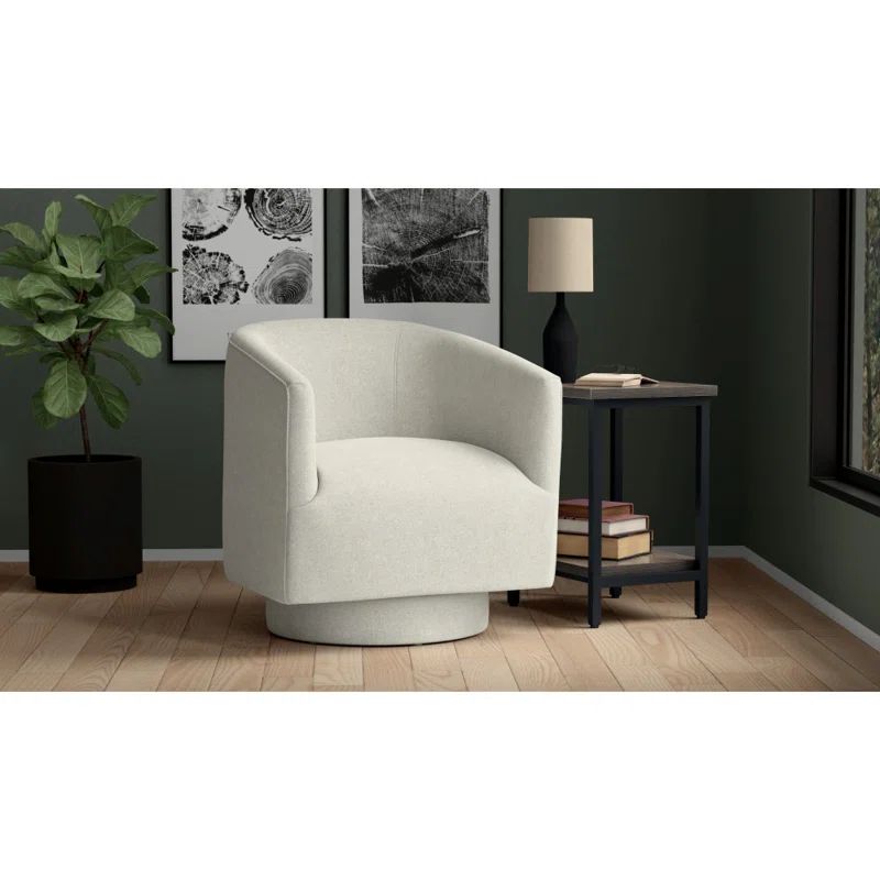 Avrumy 29'' Wide Swivel Armchair | Wayfair North America