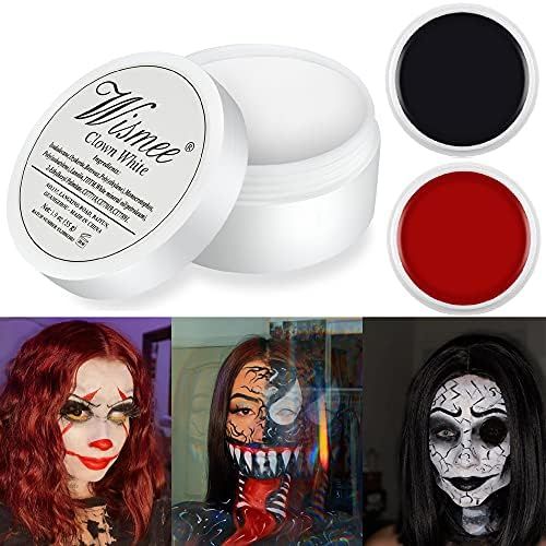 RED, White And Black Halloween Costume Makeup | Amazon (US)