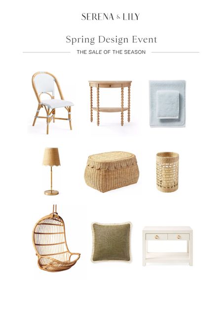 Serena and Lily, spring design event, the sale of the season. Coastal home decor, blue and white home decor, , beach house, decor.

#LTKSeasonal #LTKhome #LTKsalealert