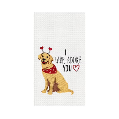 C&F Home I Labr-Adore You Valentine's Day Kitchen Towel | Target
