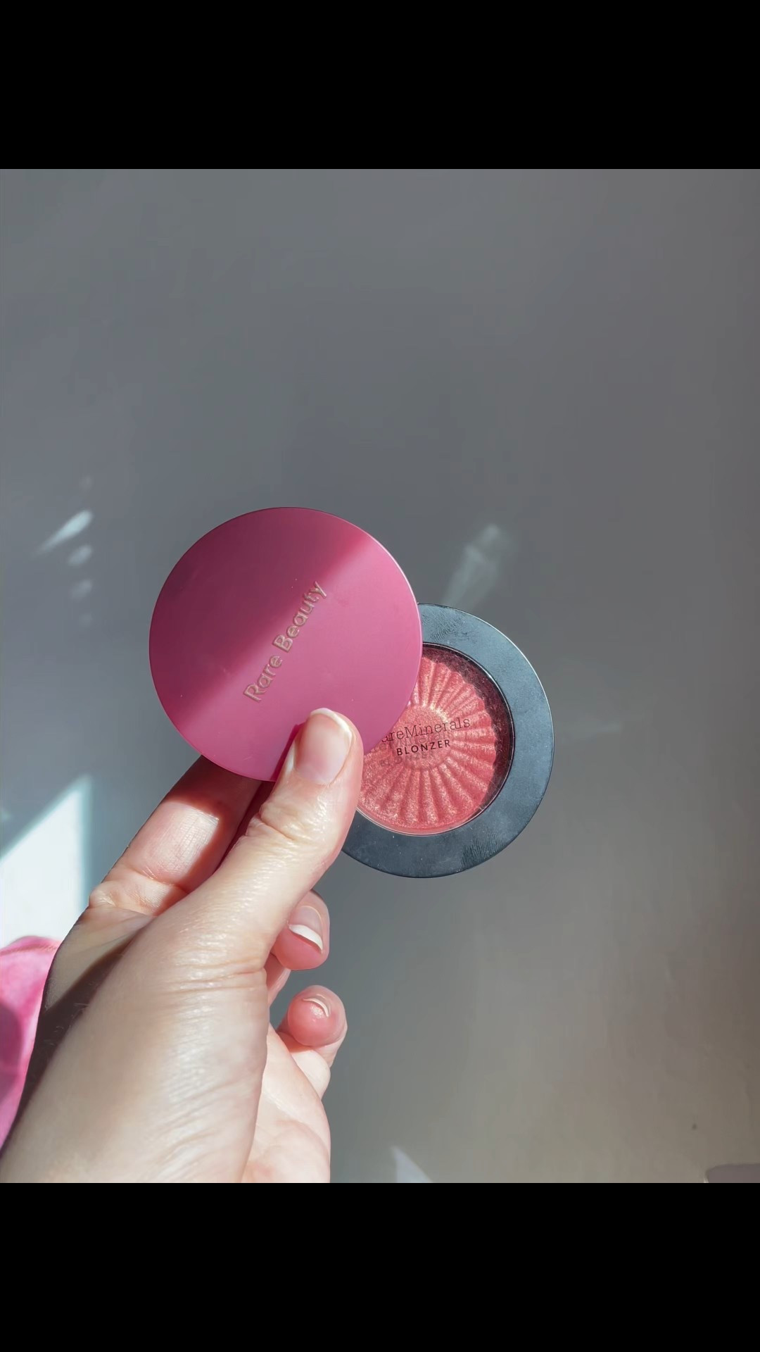 I love layering my blushes and this might be my new favorite duo! Here are the shades:

Rare Beauty Bouncy Blush in the shade in Truth

BareMinerals Blonzer in the shade Kiss Of Rose

Tap that heart if you love this combo!

#rarebeauty #bareminerals #creamblush #powderblush #blushlayering 

#LTKBeauty #LTKStyleTip #LTKFindsUnder50