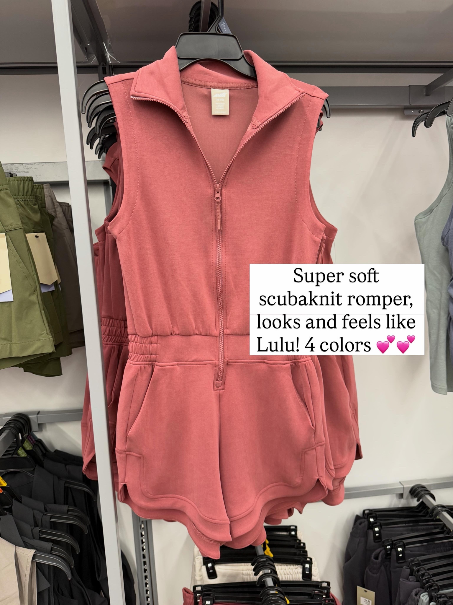 Walmart super soft romper, feels like Spanx air essentials or lululemon softstreme. Fit is tts. #walmartfashion