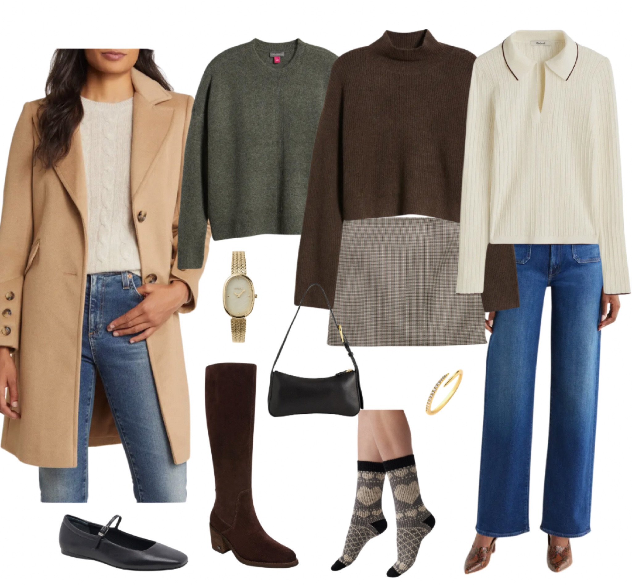 Great fall capsule! Some of these pieces are on sale so definitely take advantage 😍 

#LTKCyberWeek #LTKU #LTKFindsUnder100