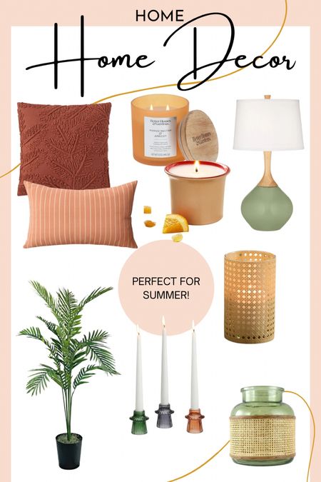 Summer home decor finds with a tropical flairr

#LTKHome #LTKSeasonal