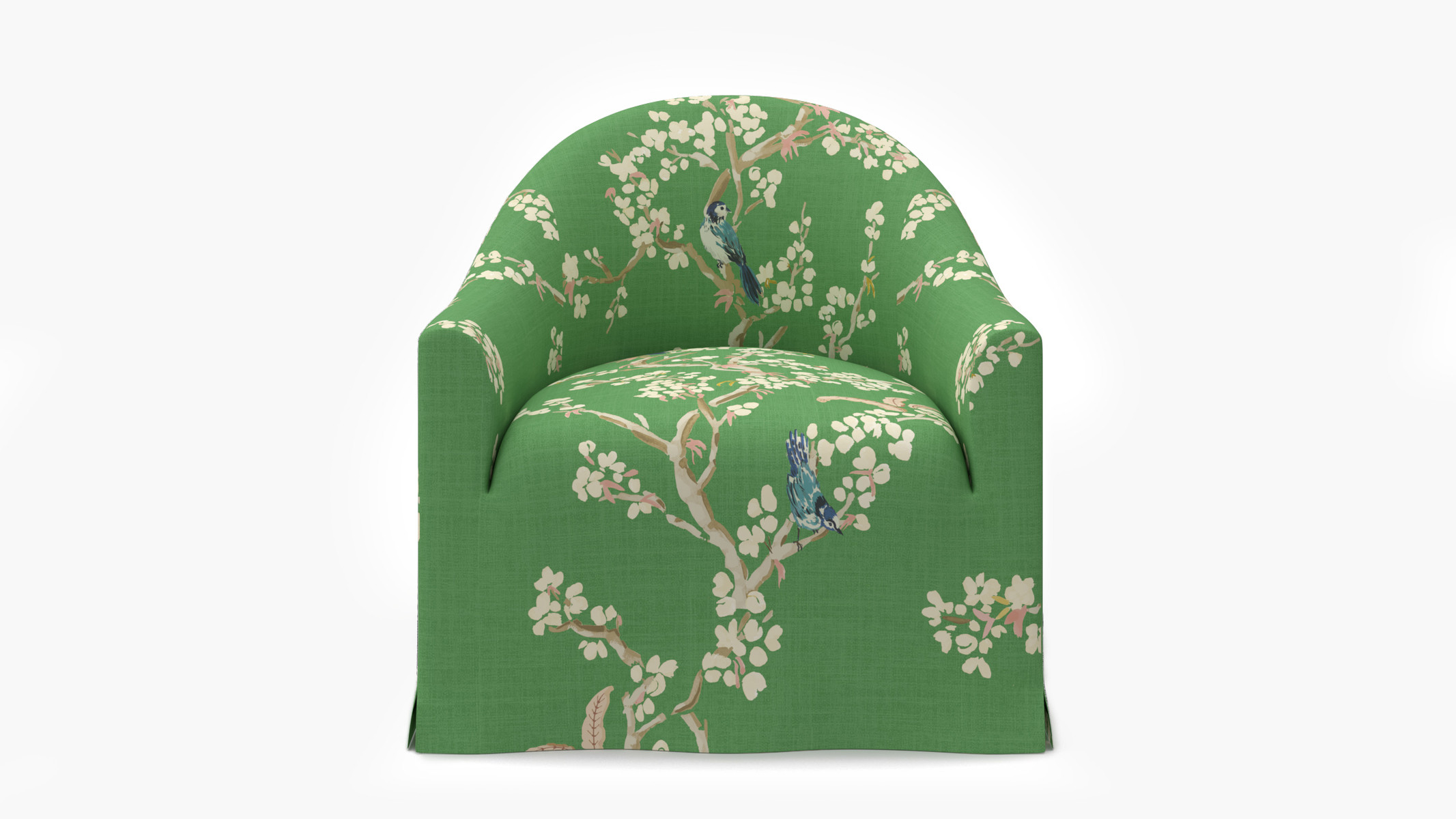 Slipcover Swivel Chair | The Inside