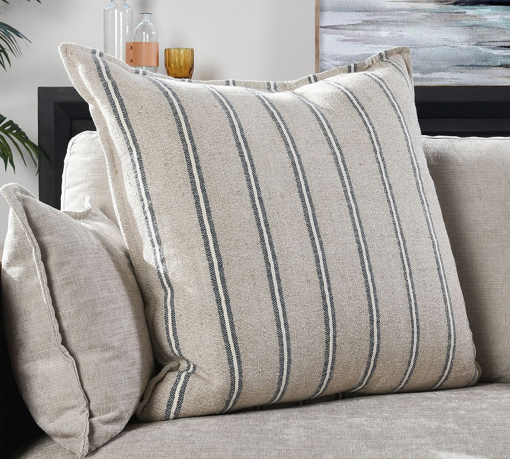 Carmencita Striped Pillow Cover | Pottery Barn (US)