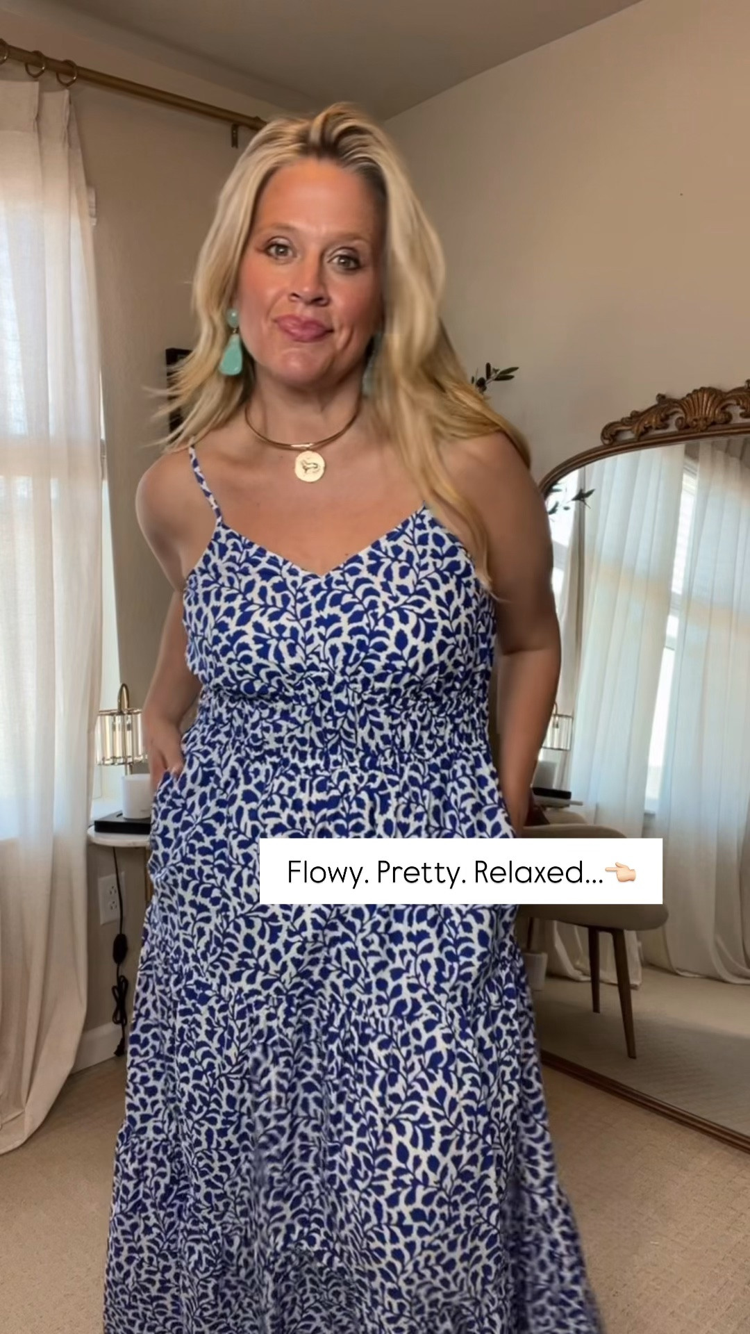 ✨Tap the bell, save and ❤️ for over 40 fashion, midlife style, midsize fashion and luxury looks for less. 

If getting dressed has felt harder lately… this is why I keep reaching for dresses like this 🤍

✨ vertical stripes lengthen
✨ tie waist creates shape without squeezing
✨ relaxed fabric skims instead of clings
✨ polished enough to look elevated…
but comfortable enough to actually LIVE in

This is what I mean by Outfit Physics.

The clothes create the shape not your body.

And honestly? These are the kinds of pieces that make getting dressed feel easy again.

👑"Helping you look good, feel good!" - Lindsey Denver 

#midlifefashion #over40style #midsizefashion #summerdress #over50style #bodyconfidence #genxstyle #outfitinspo

#LTKOver40

Comment SHOP below to receive a DM with the link to this post on my LTK ⬇ https://liketk.it/6eoLW