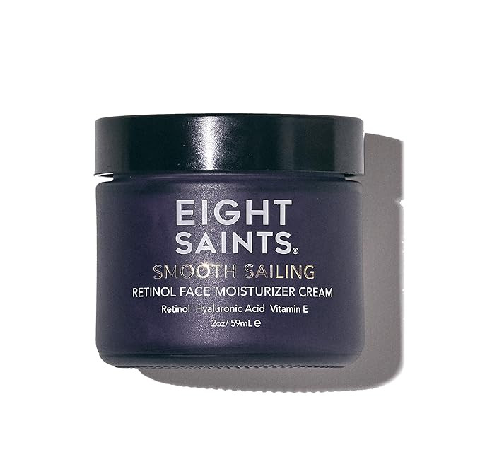 Eight Saints Retinol Facial Moisturizer Cream, For Firming Face, Neck & Eye Wrinkles and Lines, D... | Amazon (US)