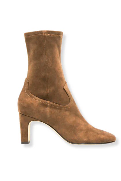 Dolce Vita Roan Light Brown Stella Suede Boots | The Willow Tree