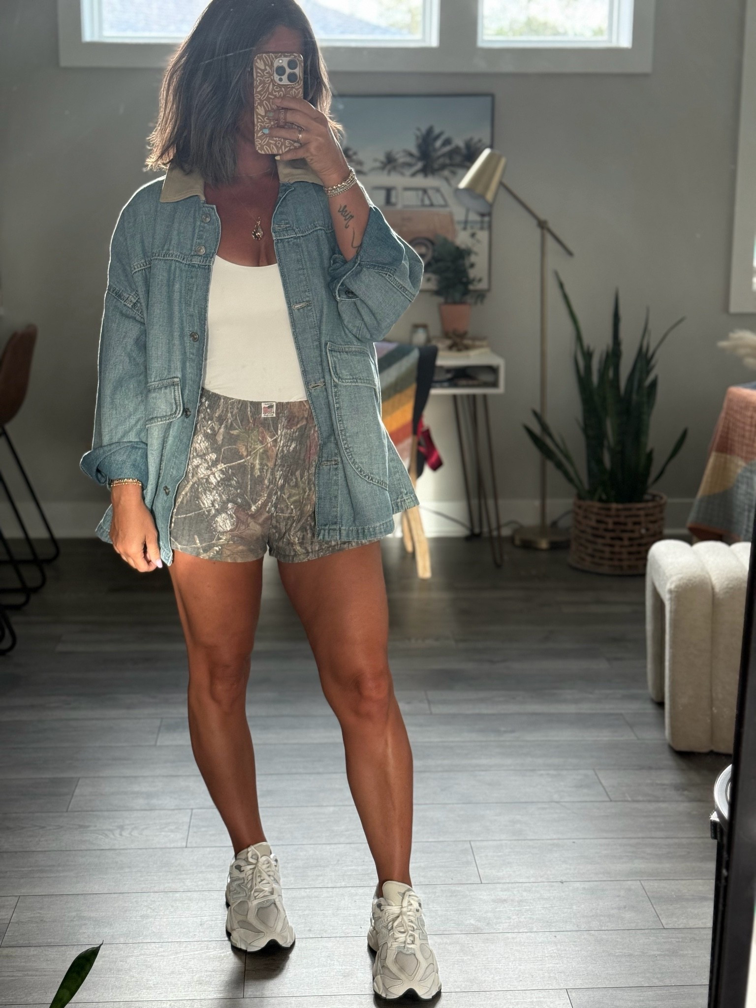small jacket 
xs shorts (need small tho) 
small tank

#LTKootd #LTKgrwm #LTKfitnessgoals