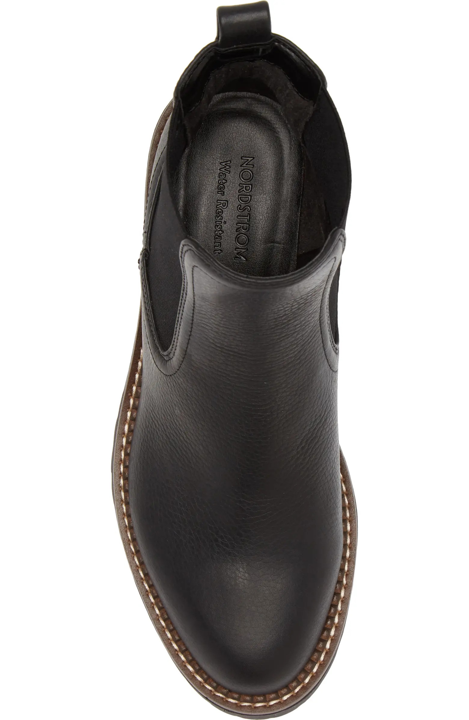 Miah Water Resistant Chelsea Lug Boot (Women) | Nordstrom