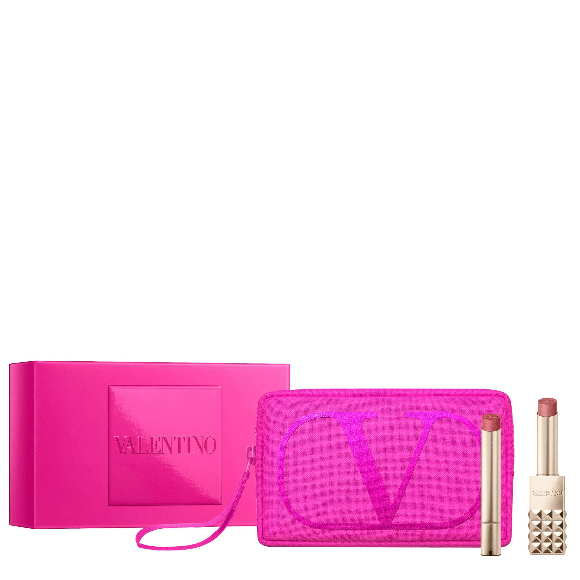 Spike Lipstick and Pink Pouch Gift Set | Valentino Beauty | Valentino Beauty