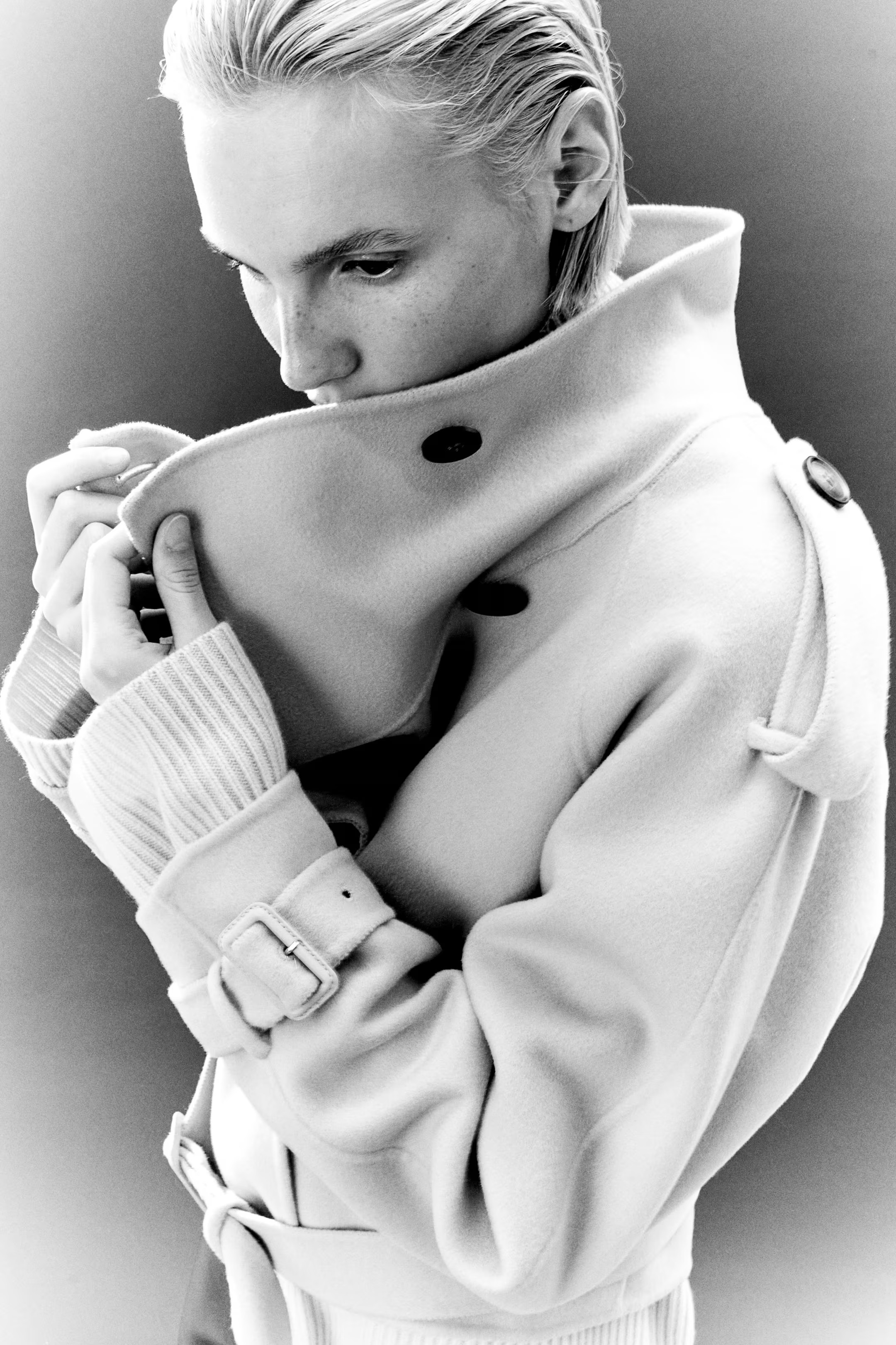 Belt-detail Wool Jacket | H&M (US + CA)