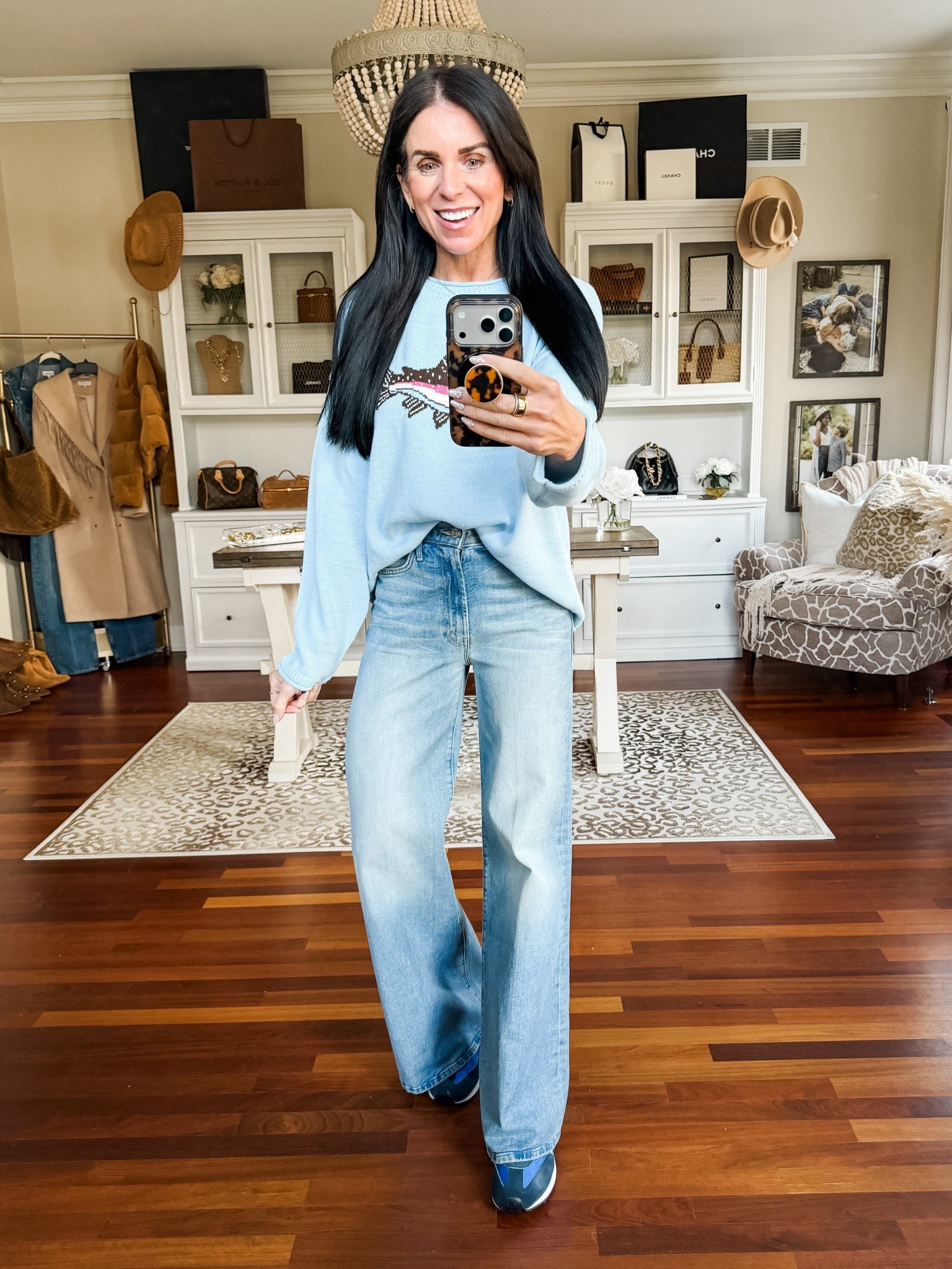 Such a cute spring fish sweater
Small sweater
25 denim
@Target 

#LTKSpringSale #LTKootd #LTKSeasonal