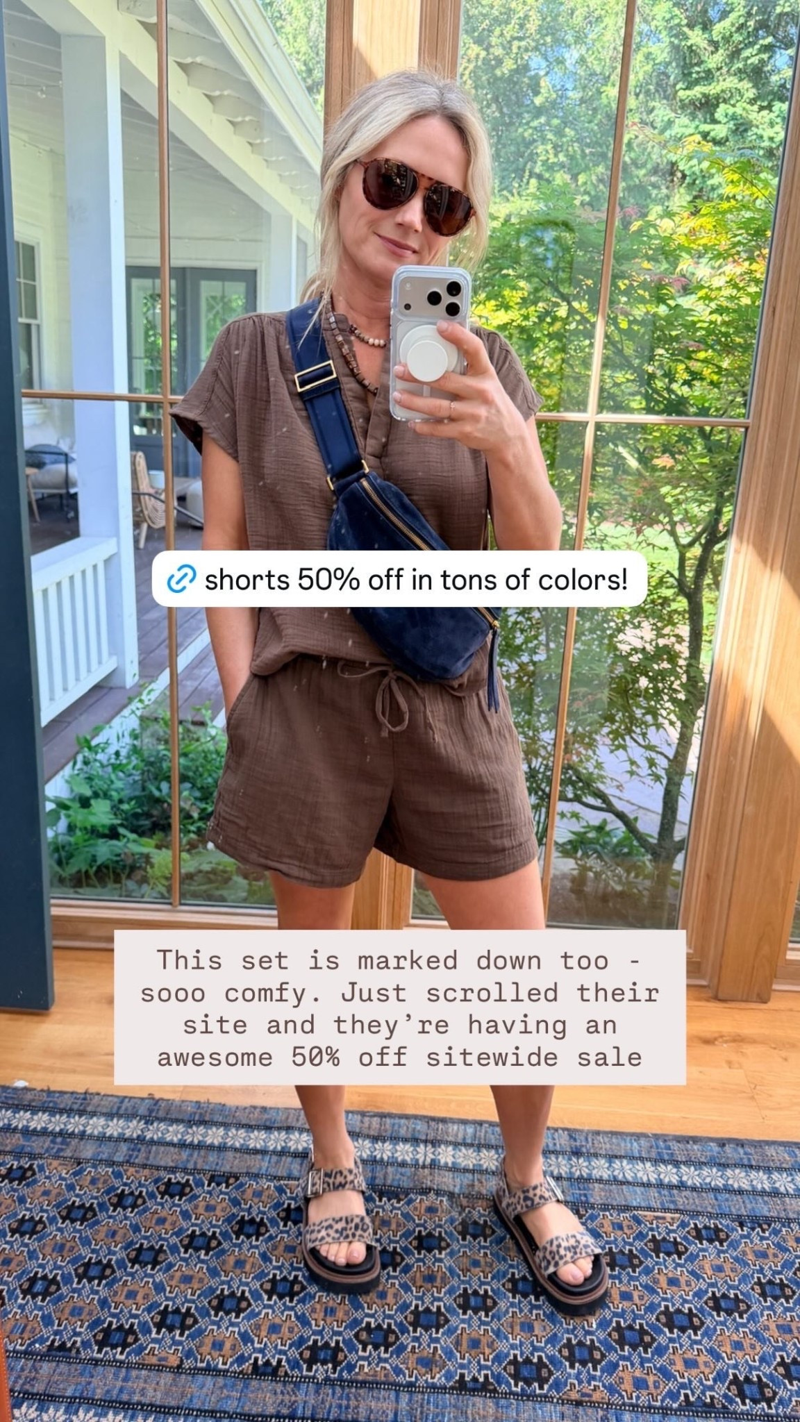 This set is marked down too - sooo comfy. Just scrolled their site and they’re having an awesome 50% off sitewide sale