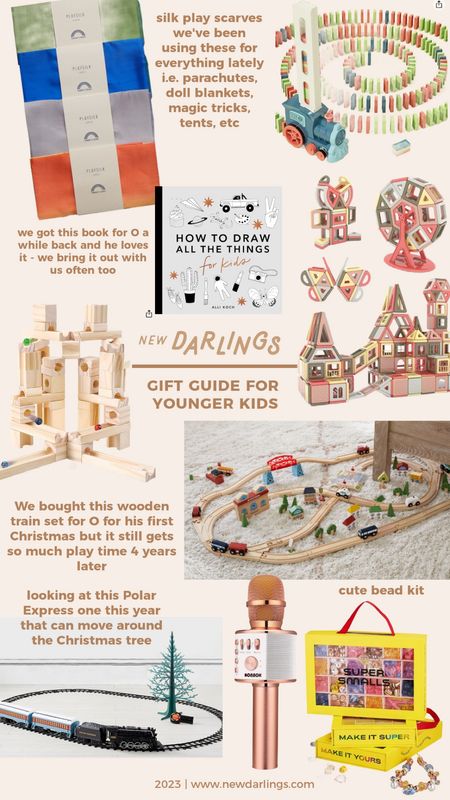 Gift guide for 3-6 year olds / so many of these we either already have for our son or are on his Christmas list 🙌

Christmas train set / kids gift guide / toddler gift guide 

#LTKHoliday #LTKGiftGuide #LTKCyberWeek