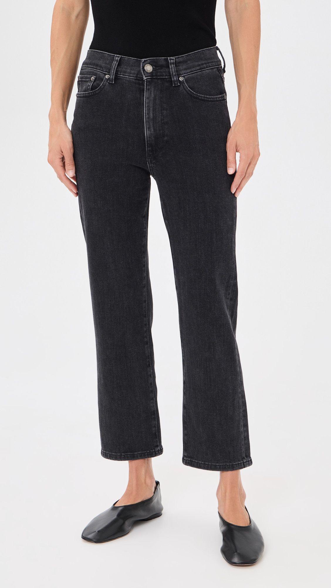 DL1961 Halle Instasculpt Straight Petite Jeans nightshade (dl airbrushed) 23 | Shopbop