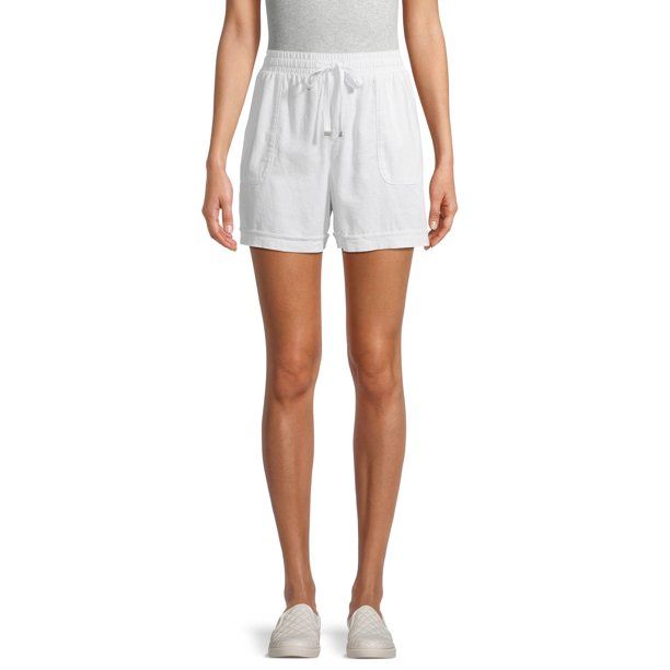 Time and Tru Linen Short | Walmart (US)