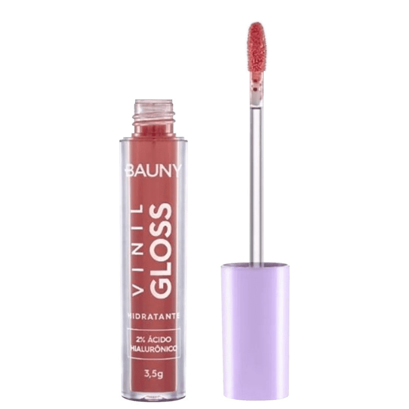 Bauny Cosméticos Vinil Gloss Malva Frio Be Brave
             - Gloss Labial 3,5g | Beleza Na Web (BR)
