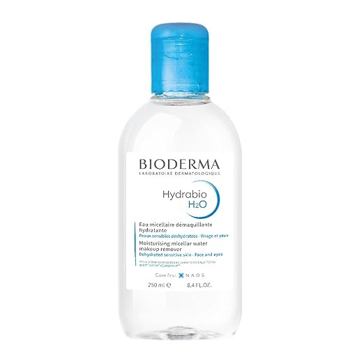 Bioderma - Hydrabio H2O Micellar Water - Face Cleanser and Makeup Remover - Micellar Cleansing Wa... | Amazon (US)
