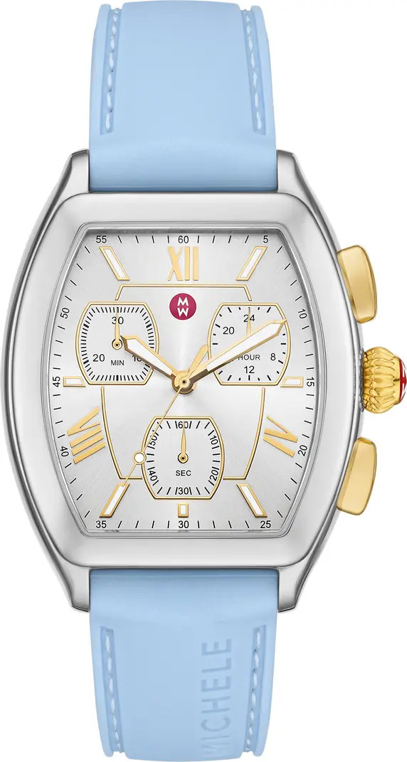 Releve Sport Silicone Strap Watch, 45mm | Nordstrom Rack