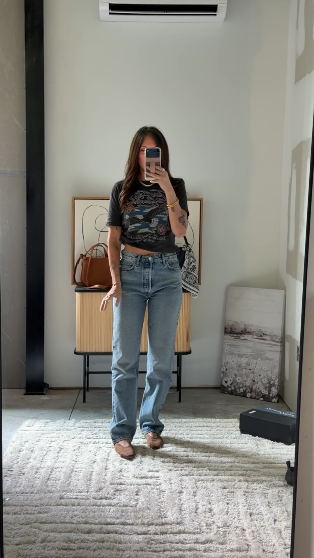 Wearing the 27” long jeans

#LTKSeasonal #LTKOver40