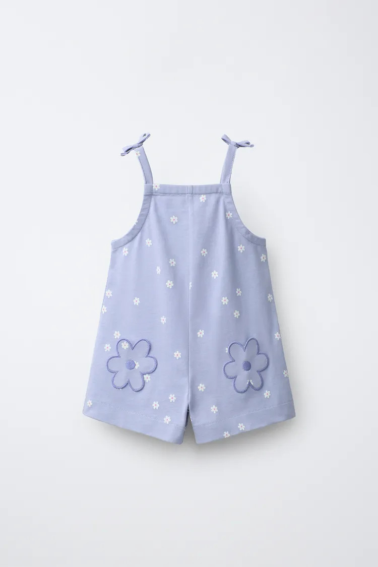STRAWBERRY PRINT SHORT JUMPSUIT | Zara Canada