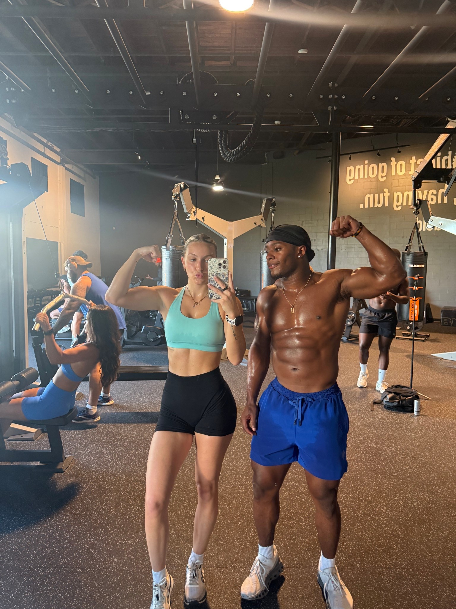 Outfit added! Sports bra is linked in another color, did not have this color anymore! Shoes are TYR!

#LTKActive #LTKShoeCrush #LTKFindsUnder100