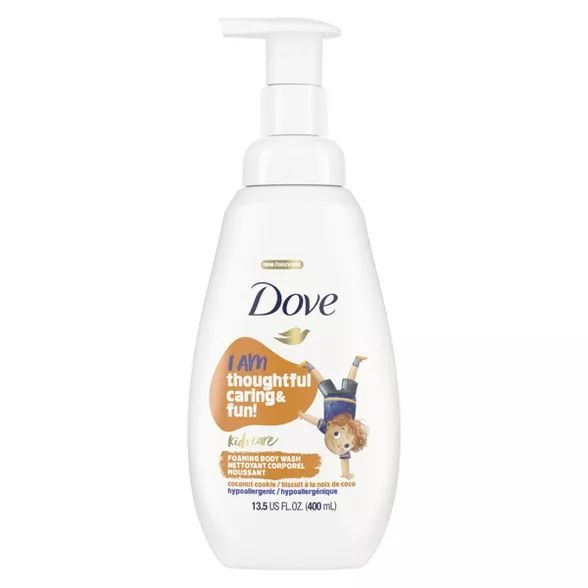 Dove Kids Care Hypoallergenic Foaming Body Wash Coconut Cookie - 13.5 fl oz | Target