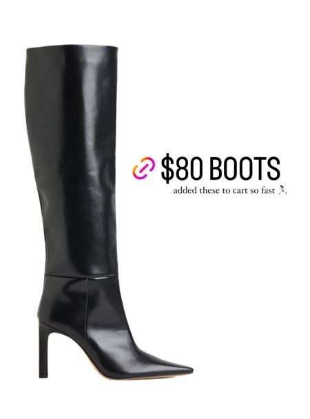 Black boots
Black knee high boots
Boots under $100
Pointed toe boots 

#LTKunder100 #LTKshoecrush