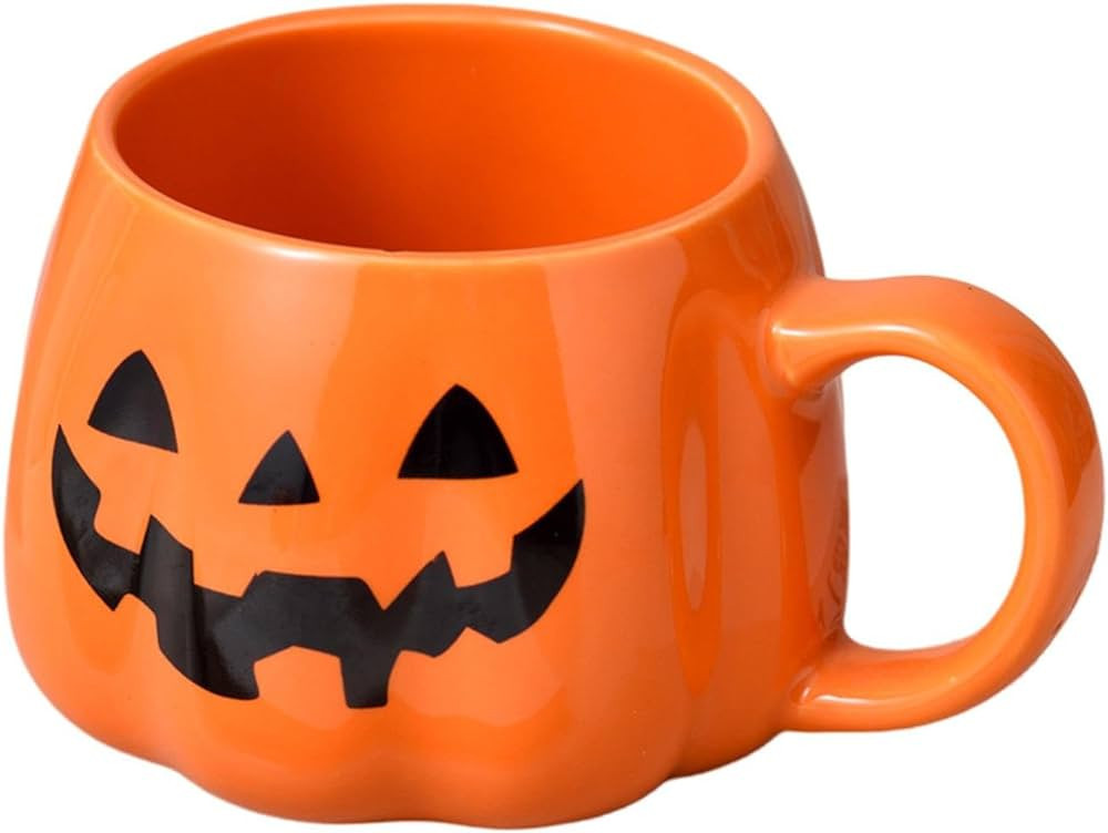 SPEESY Halloween Coffee Mug Pumpkin Coffee Cups Cute Fall Pumpkin Coffee Mug Halloween Coffee Cup... | Amazon (US)