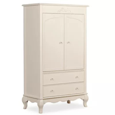 evolur™ Aurora Armoire in Ivory Lace | Bed Bath & Beyond