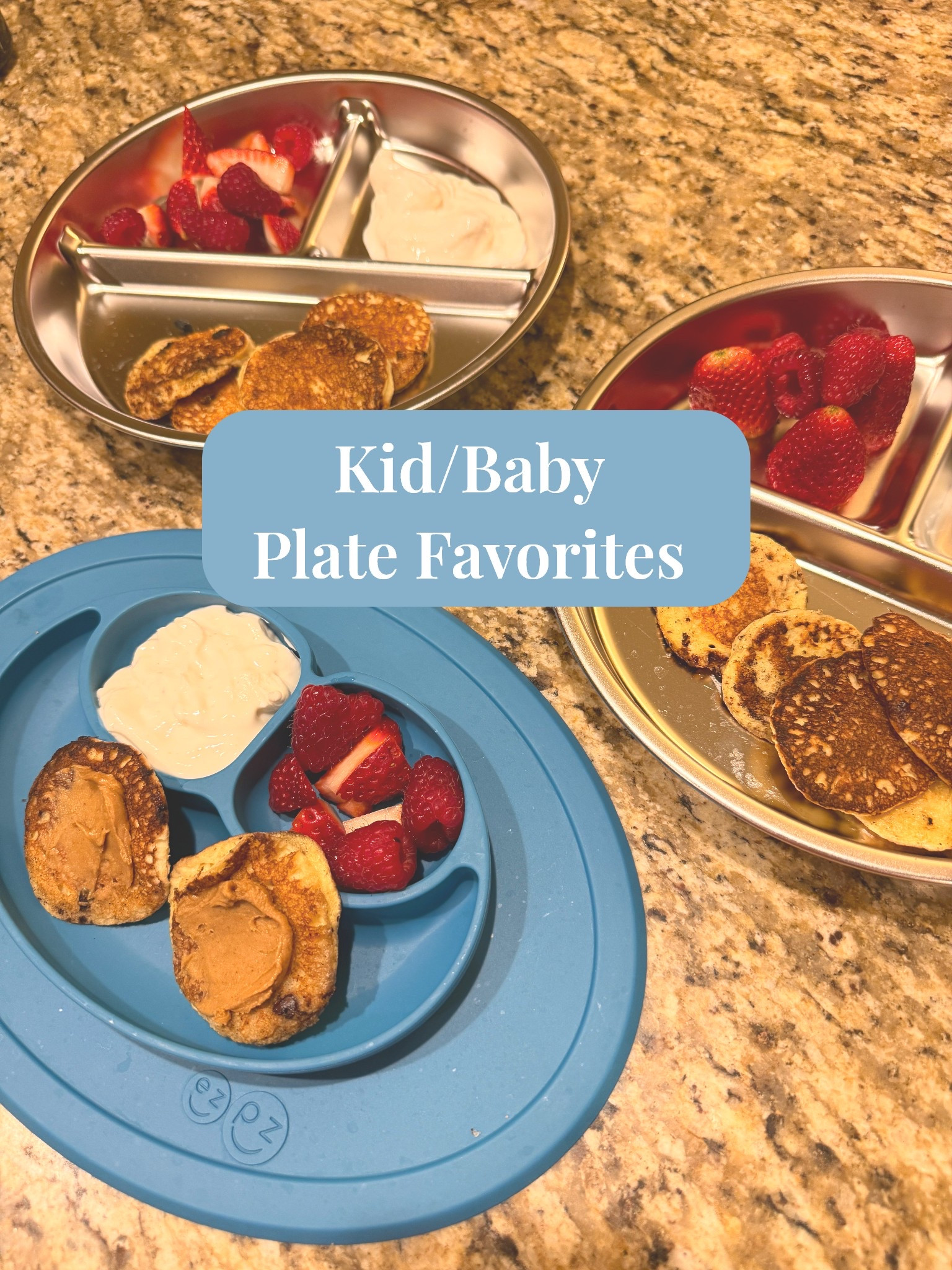 I’ve used EZPZ baby & toddler dishes since 2019 🤍
Recently, I switched from plastic kids dinnerware to stainless steel, and these divided plates from Amazon are my favorite.

They hold up beautifully in the dishwasher—and bonus: no more arguments over who gets which color 😉 