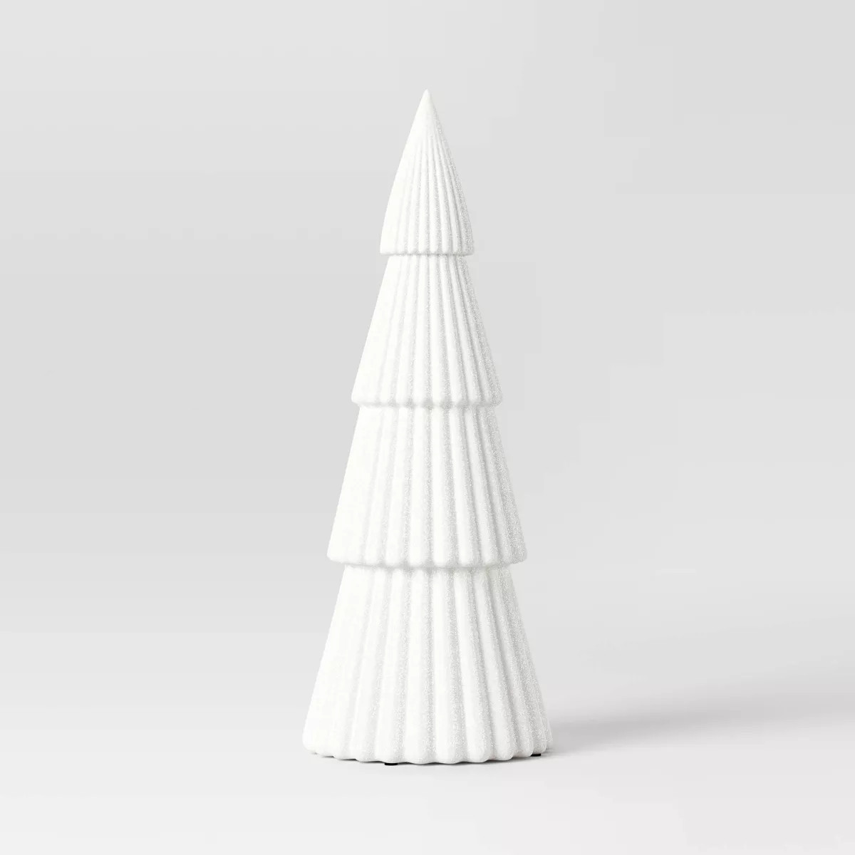 28" Glittered Christmas Tree Sculpture - Wondershop™ White | Target