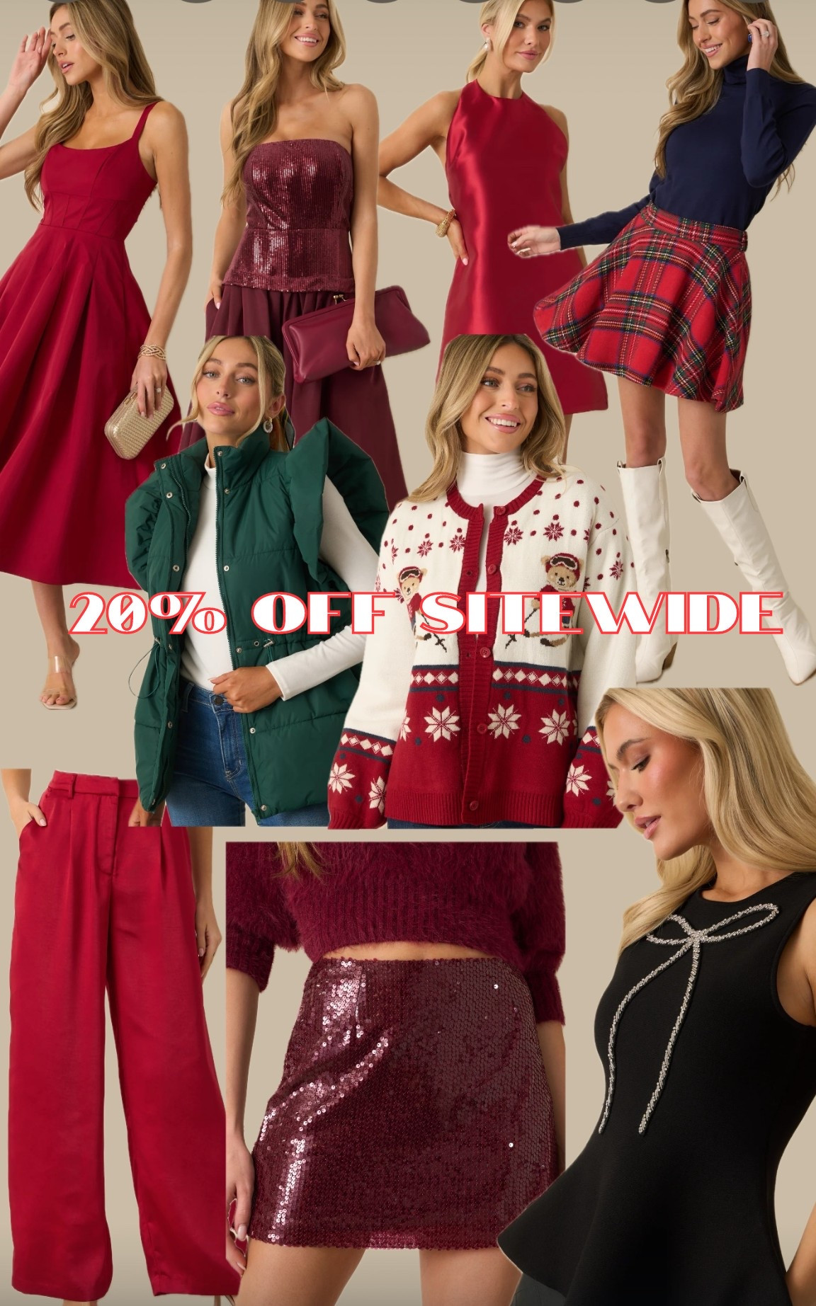 Holiday outfits on sale for 20% off!! 



#LTKSaleAlert #LTKCyberWeek #LTKGiftGuide